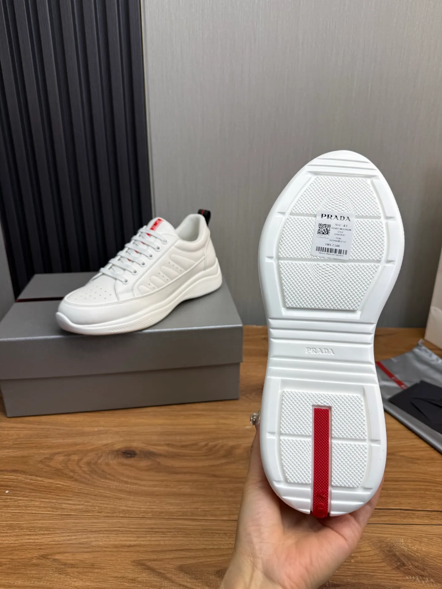 Men's shoes 580💰 [PRADA] Men's shoes are popular in the counter, official website synchronization, 1 high-quality shipment ✔️Original cowhide + cowhide lining, 1🆚1 replica, original sole, 38-45 (45 customized, non-refundable)
